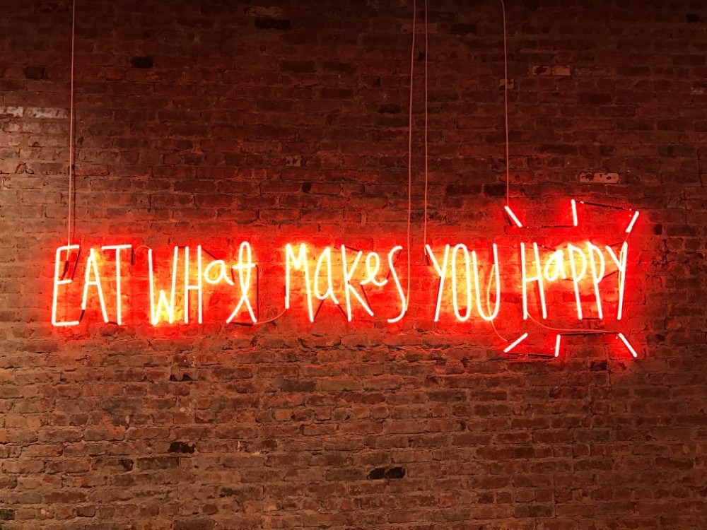 Eat what makes you happy – My Happiness Coach